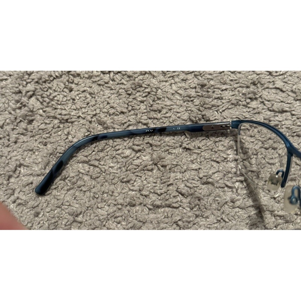 Oga Morel France Eyeglasses Frames‎ 10110O GB13 Blue Black - Picture 8 of 12